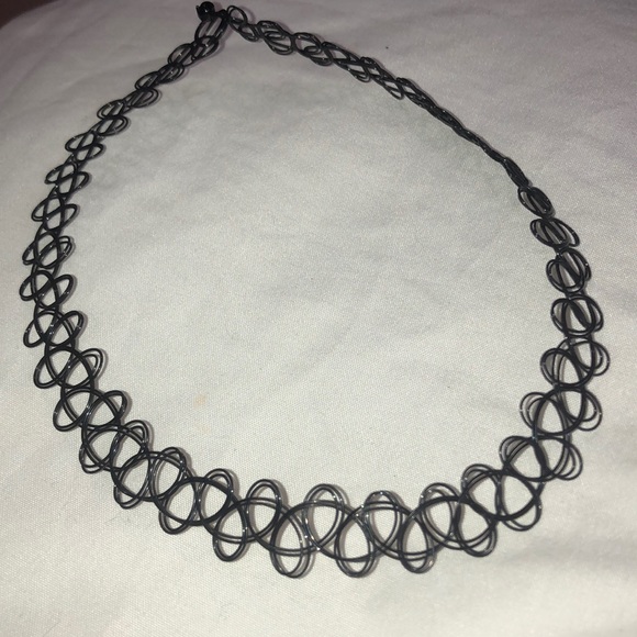 Basic Black Choker - Picture 2 of 2